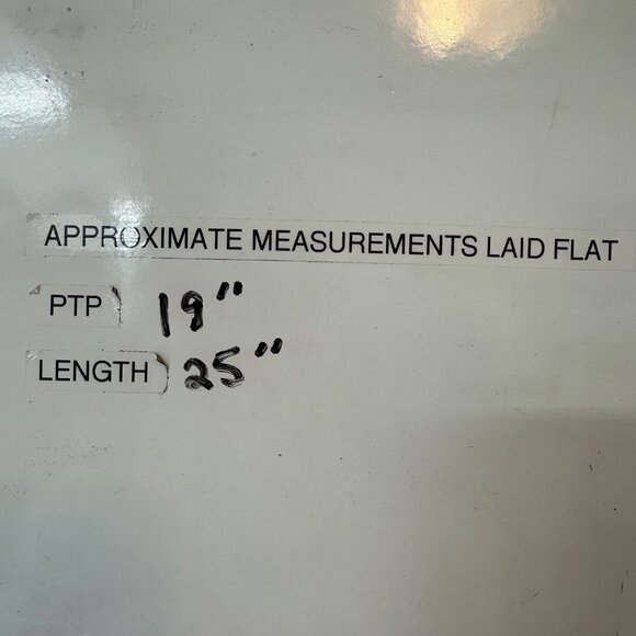 NWT DKNY Jeans Womens Striped Gray Sleeveless Top With Ruffle V-Neck Size L - Picture 8 of 8